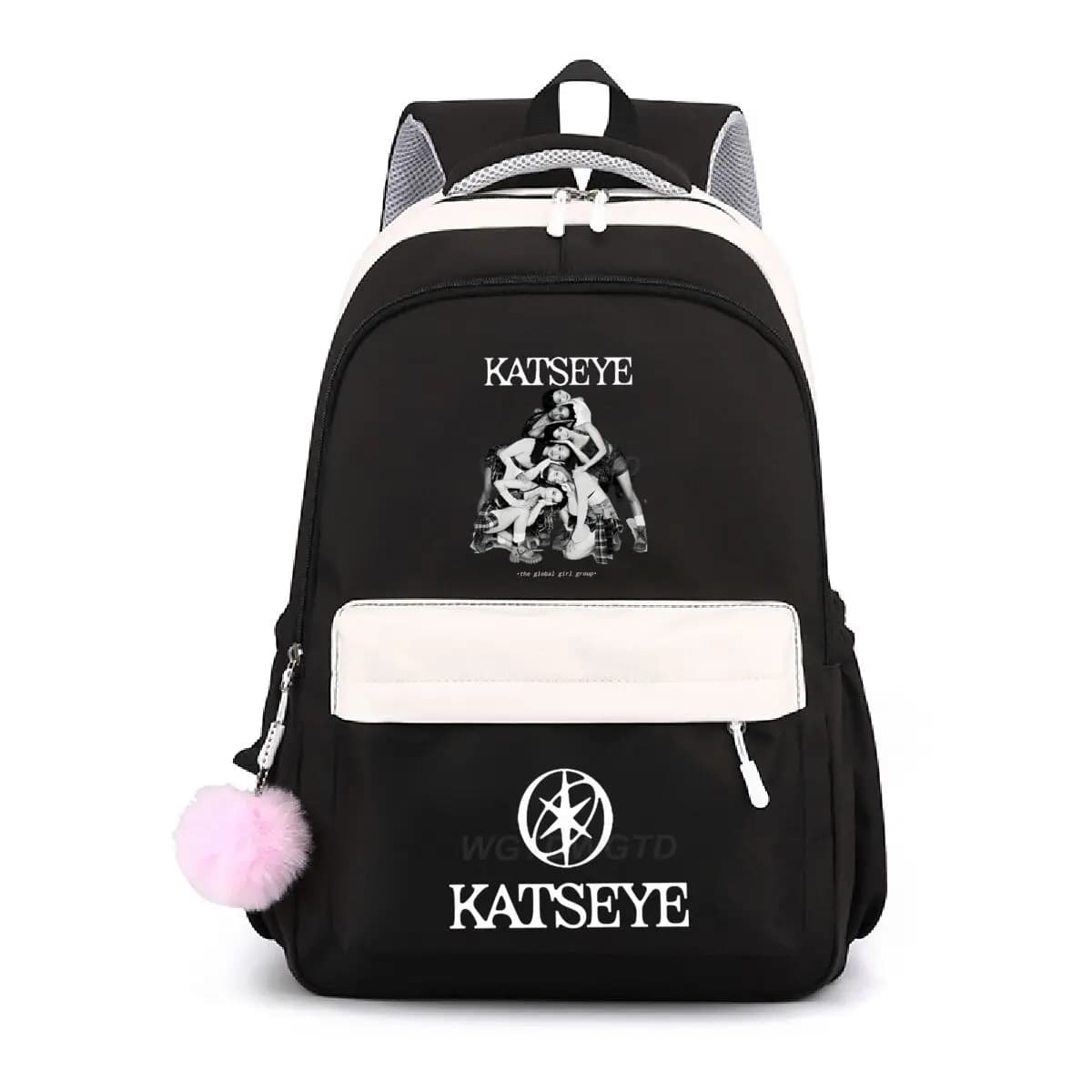 Katseye Tour Merch Backpack Girl's Boy's Children's Rucksack Casual School Bags Travel Outdoor Daypack Girls Knapsack Bag