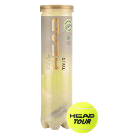 Head Tour Tennis Balls - 4 stk.