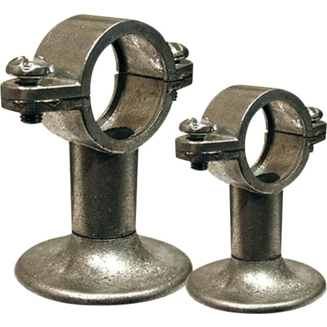 Zinkrørbærer m/vægflange 1/2"