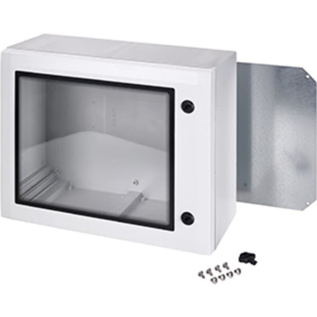 Fibox Vægskab arca med rude hxbxd 600x800x300