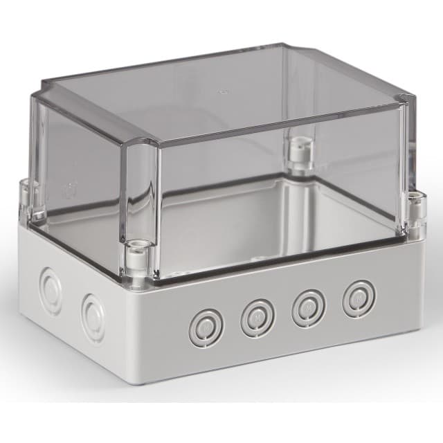 Ensto Cubo s kasse transparant  125x175x125