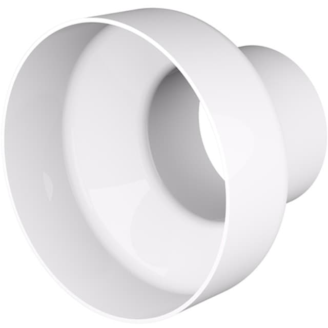 Fresh plastsystem 125 reduktion Ø125-100 mm, plast