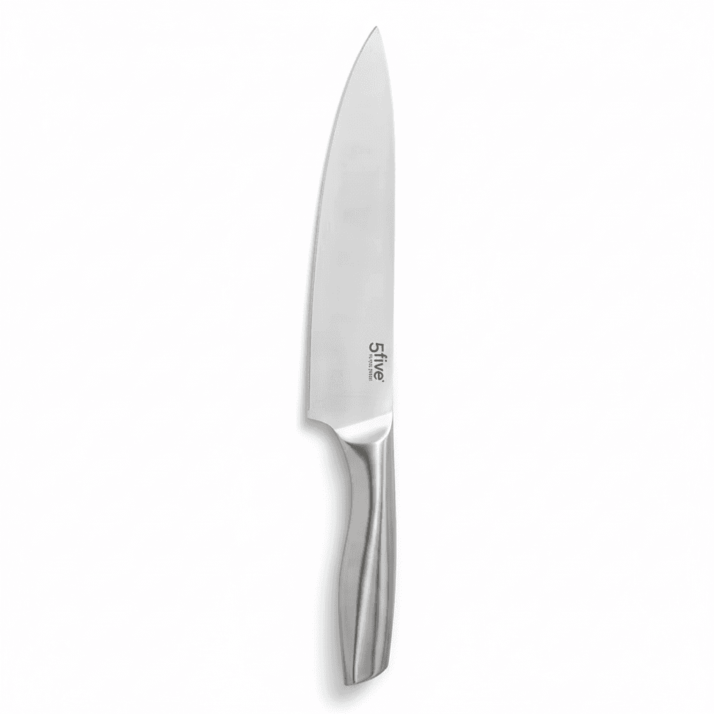 Kokkekniv i rustfrit stål – Smedet Klinge - 34 cm
