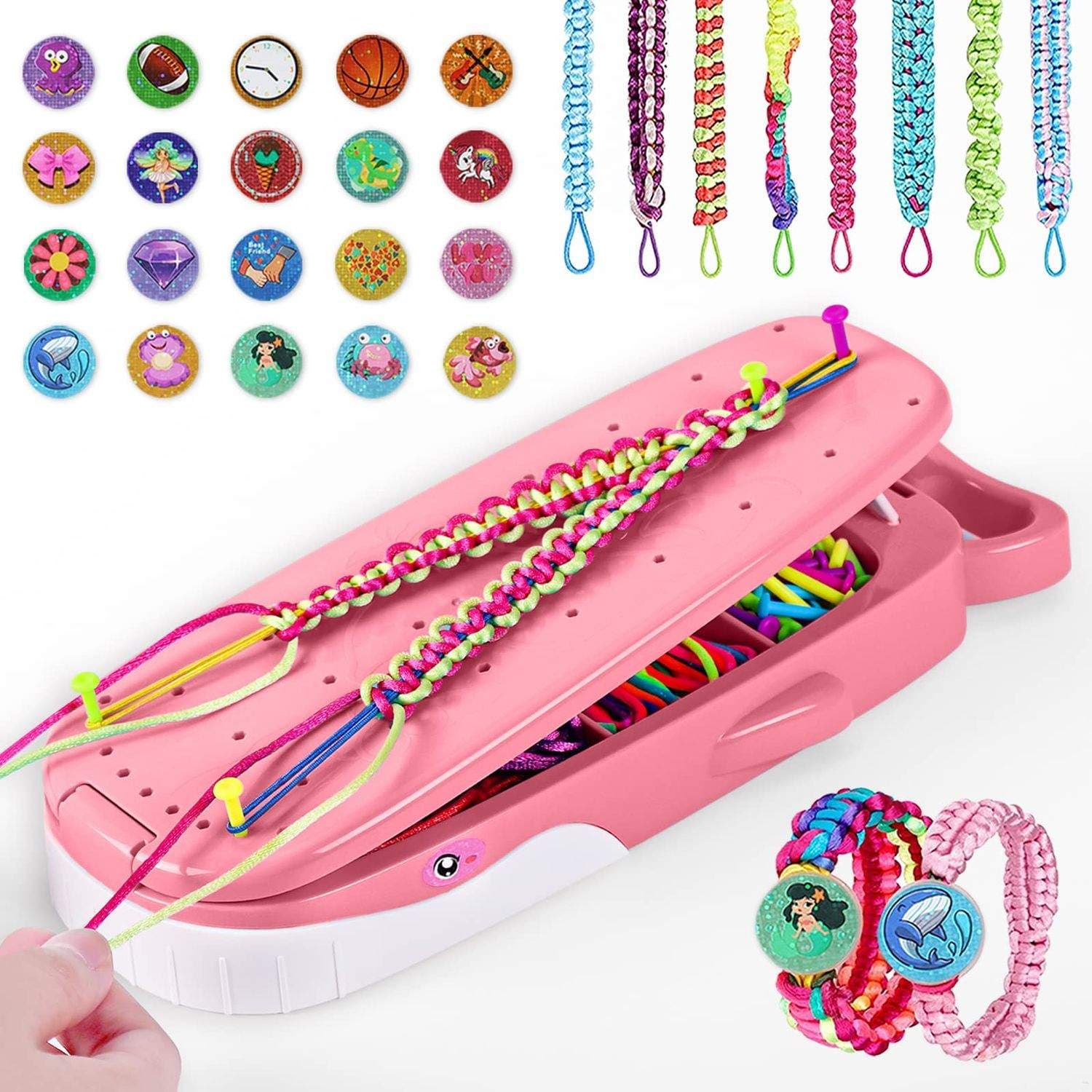 Venskabsarmbånd - DIY KIT - Pink Choice
