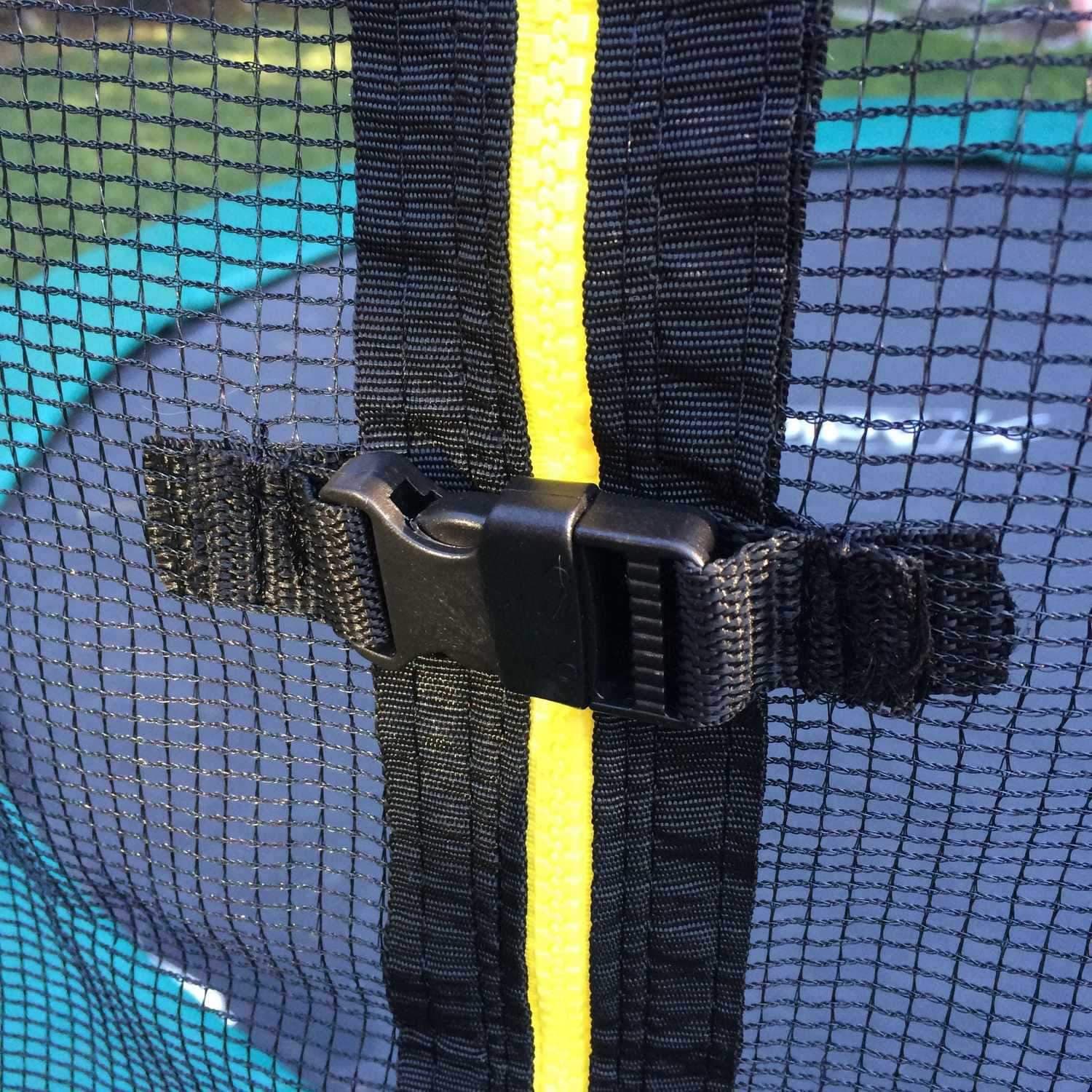 Trampolinnet 12 fod, 8 stolper, PE materiale view 2