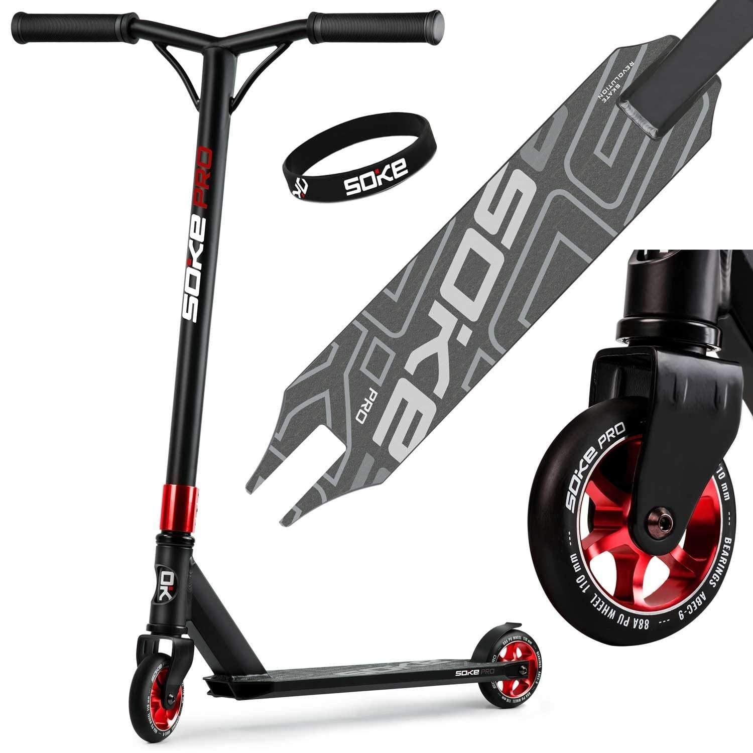 Scooter SOKE PRO Rød