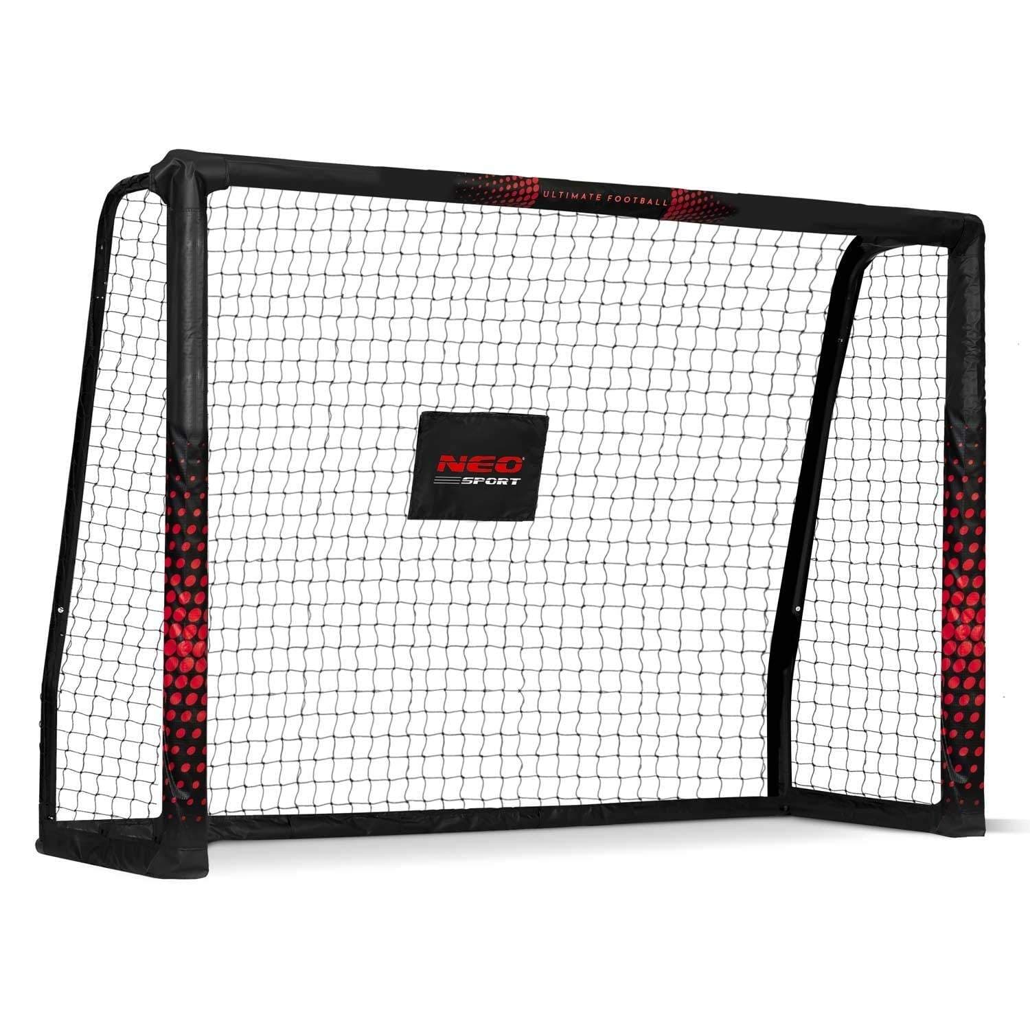 Fodboldmål 180 x 120 x 60 cm, sort/rød, model NS-463 view 2