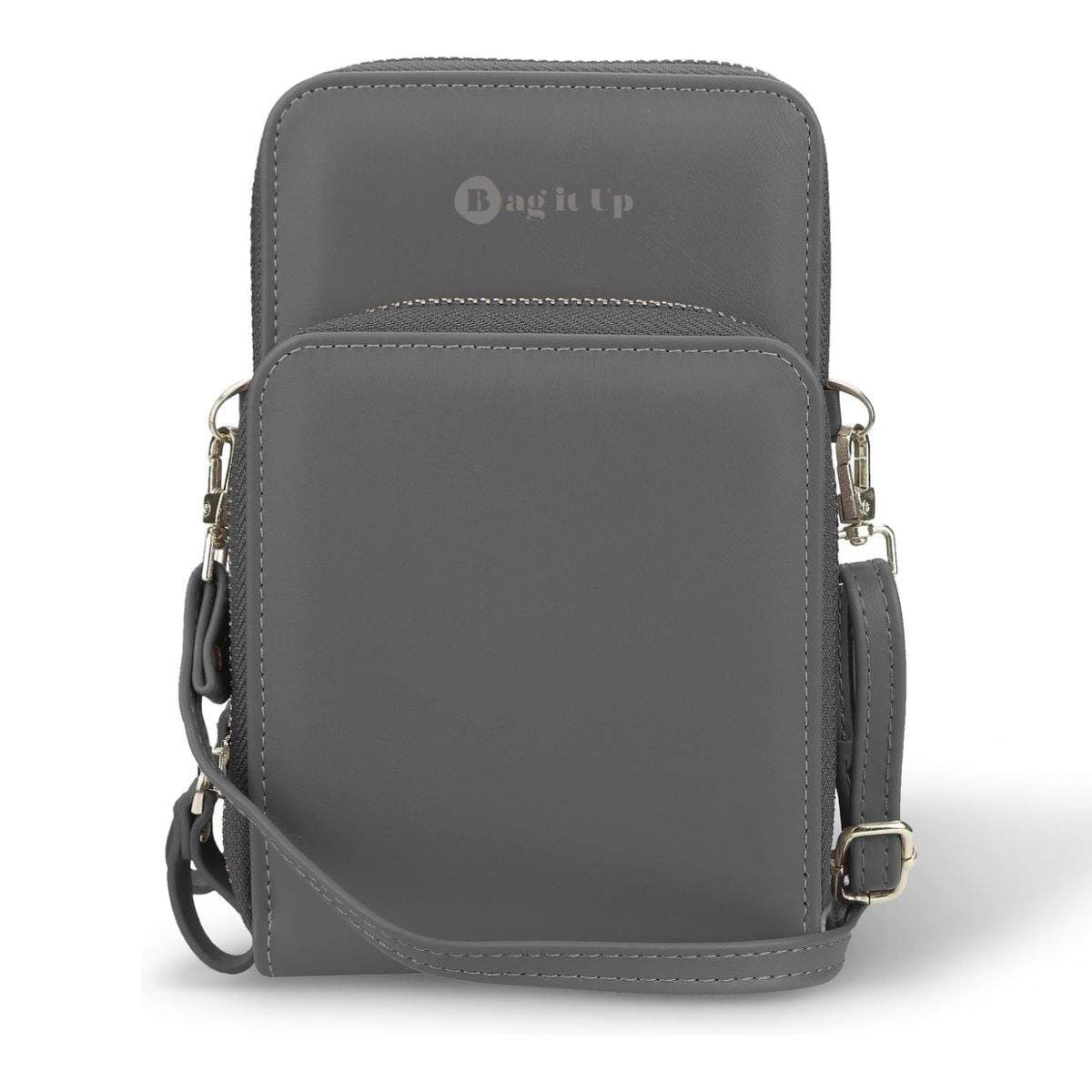 Bag det op! Crossbody taske - Grå