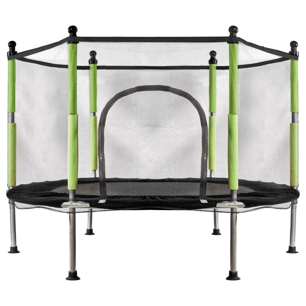 Børnehavetrampolinnet 140 cm grønt