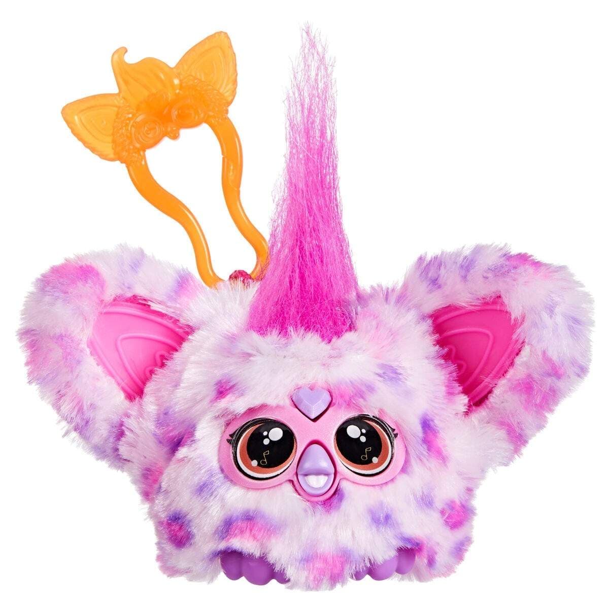 Furby minilegetøj med interaktive funktioner og lydeffekter