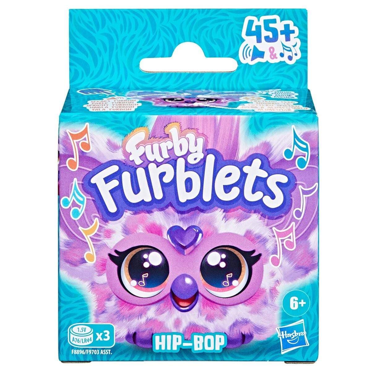 Furby minilegetøj med interaktive funktioner og lydeffekter view 2