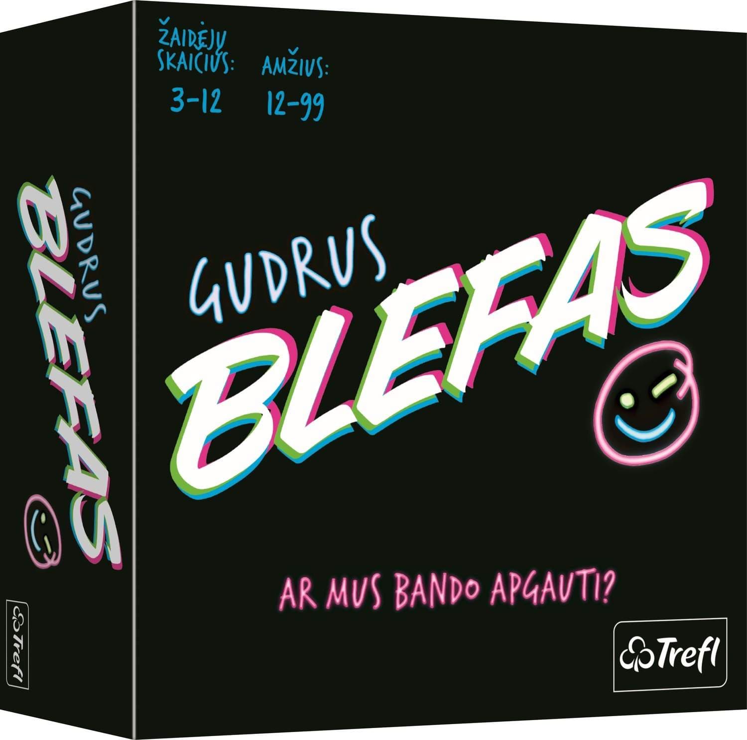 Trefl-brætspil Dobbelt Bluff-spil (på litauisk sprog.)