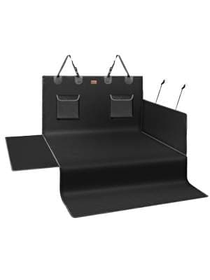 Bagagerumsbeskytter, sort 180x167cm, vandtæt og ridsefast