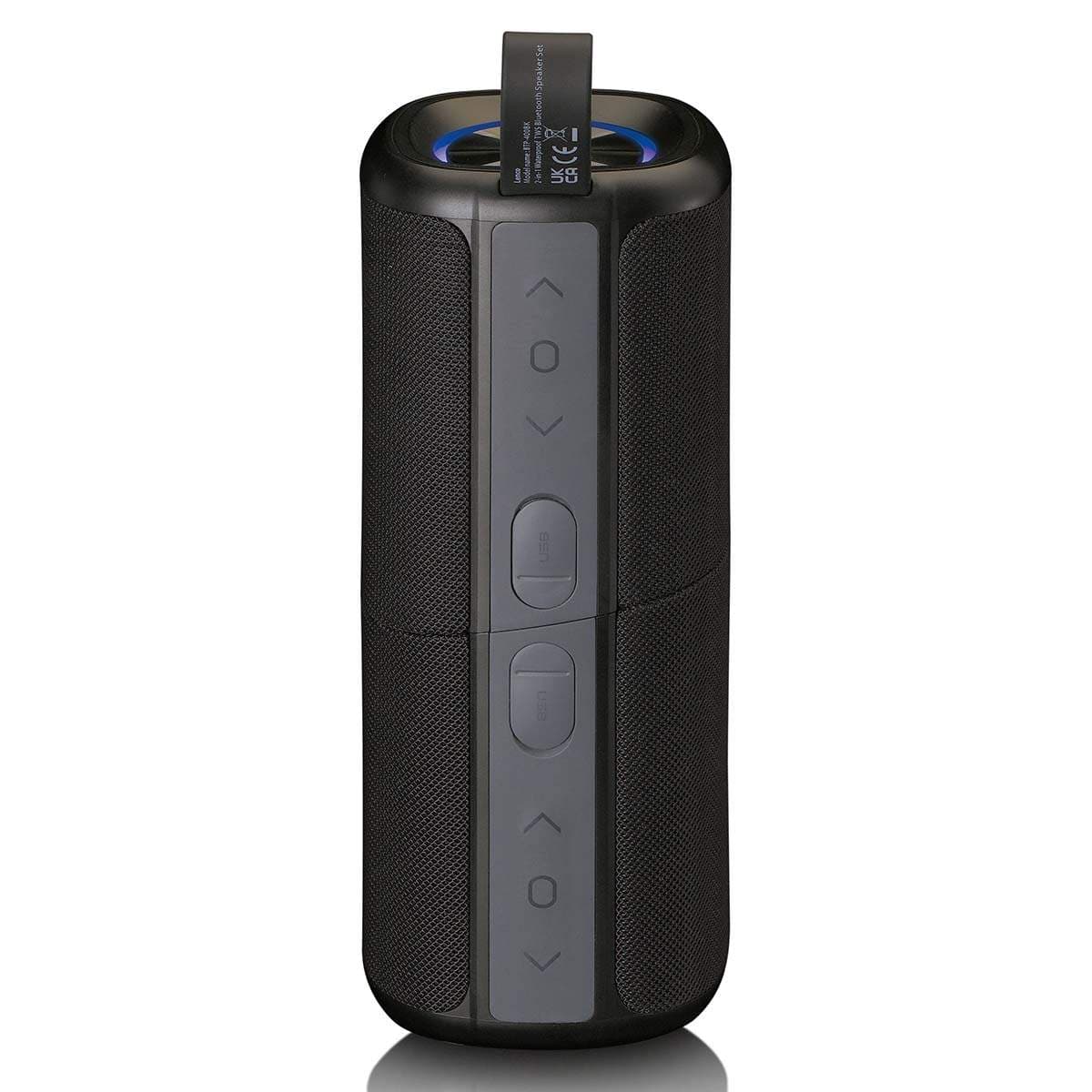 2-i-1 Bluetooth-højttalere, TWS, vandtætte, 10W x 2 view 2