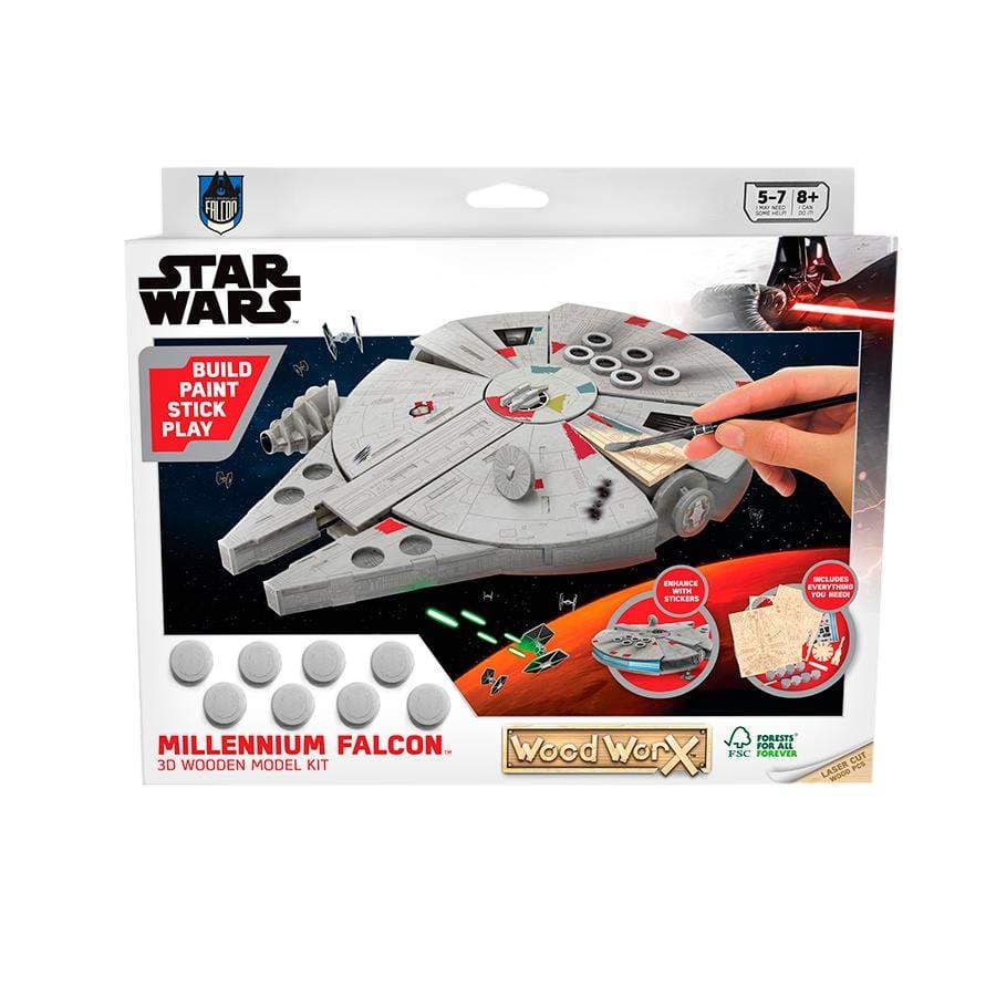Star Wars, Wood Worx - Millenium Falcon view 2
