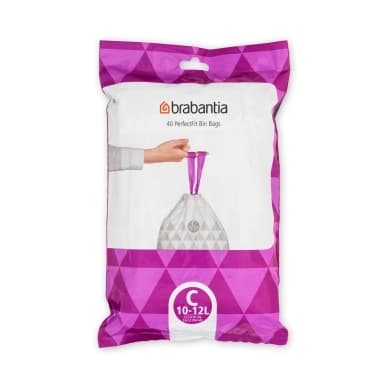 Brabantia Affaldsposer Brabantia PerfectFit C, 10-12 l Dispenser, 40 p 137945 Modsvarer: N/A