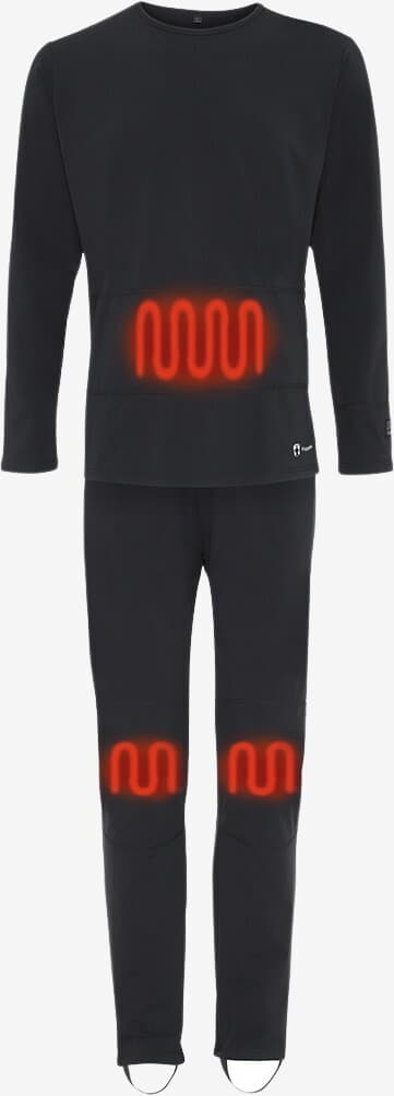 Happyhot - Underbukser med elvarme (Sort) - S view 2