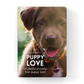 Puppy Love - Affirmation Kort - Bøger - GodKarmaShop