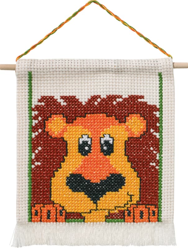 Broderi Kit - My First Kit Løve