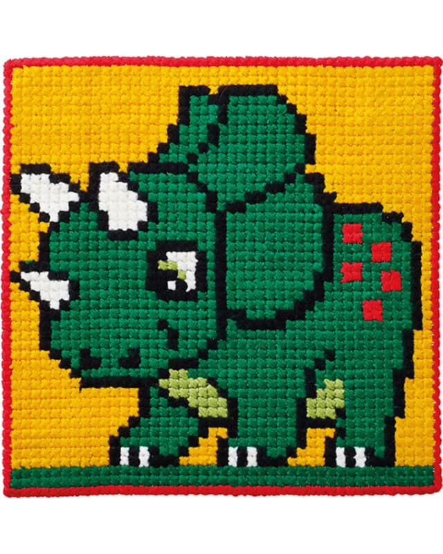 Broderi Kit - Børnestramaj Dinosaur