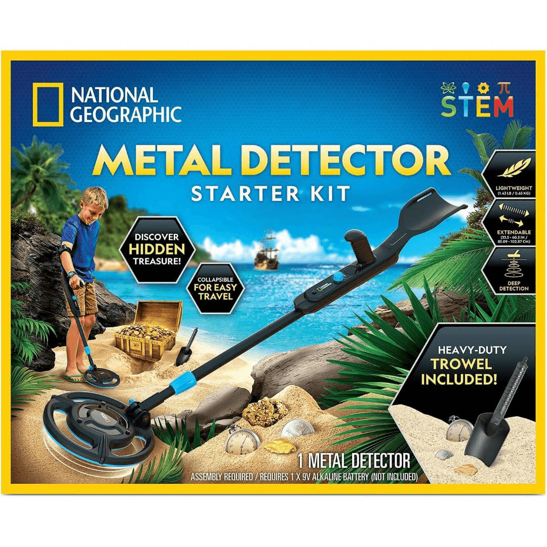 National Geo Metal Detector Starter Kit National Geographic Hobby 622732