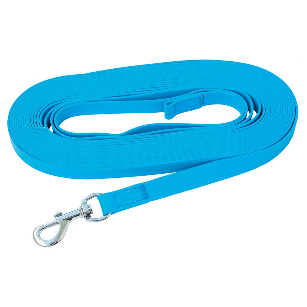 Pawz & Pepper Strong Sporline, blå - 10 m lang, 20 mm bred