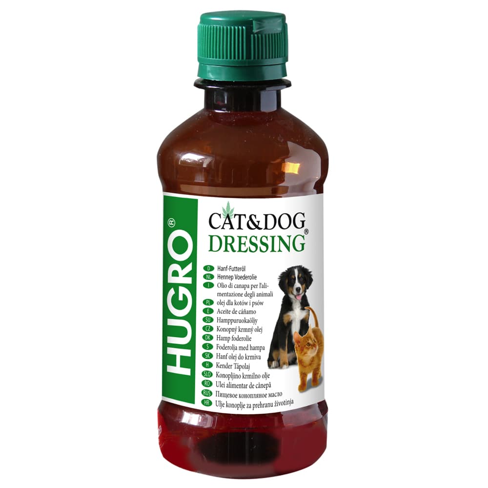 Hugro hampefoderolie - 250 ml