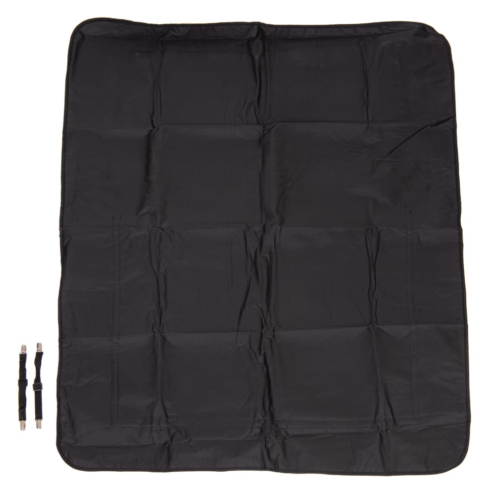Mucky Pup beskyttelsestæppe til bagagerummet - L 150 x B 120,5 cm; Farve: sort