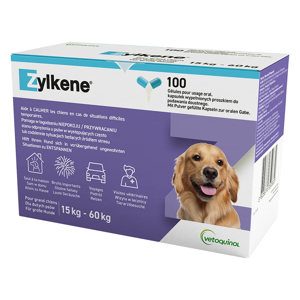 Zylkene Kapsler 450 mg Hund > 30 kg - 100 stk.