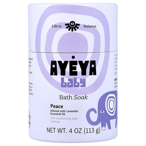Ayeya, Baby, badebad, lavendel, 113 g