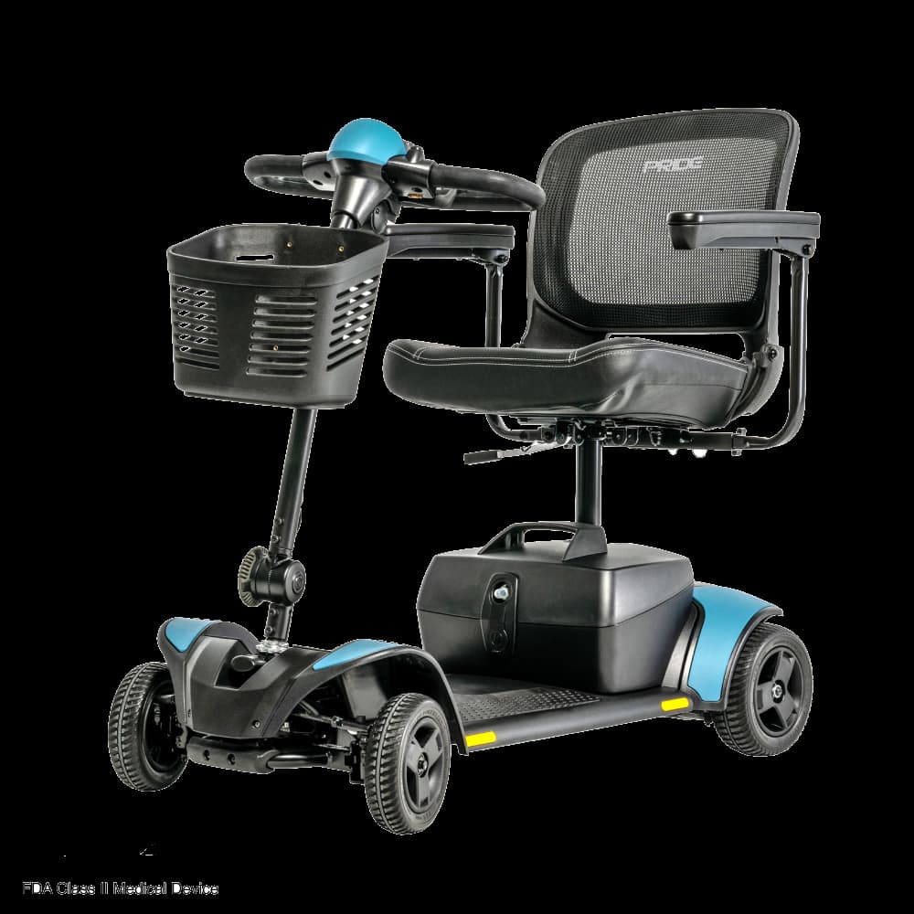 Go Go Elite Traveller | Foldbar el-scooter - Go Go Blue