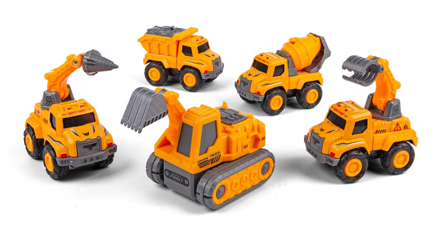 Speedcar 5-i-1 Construction robot