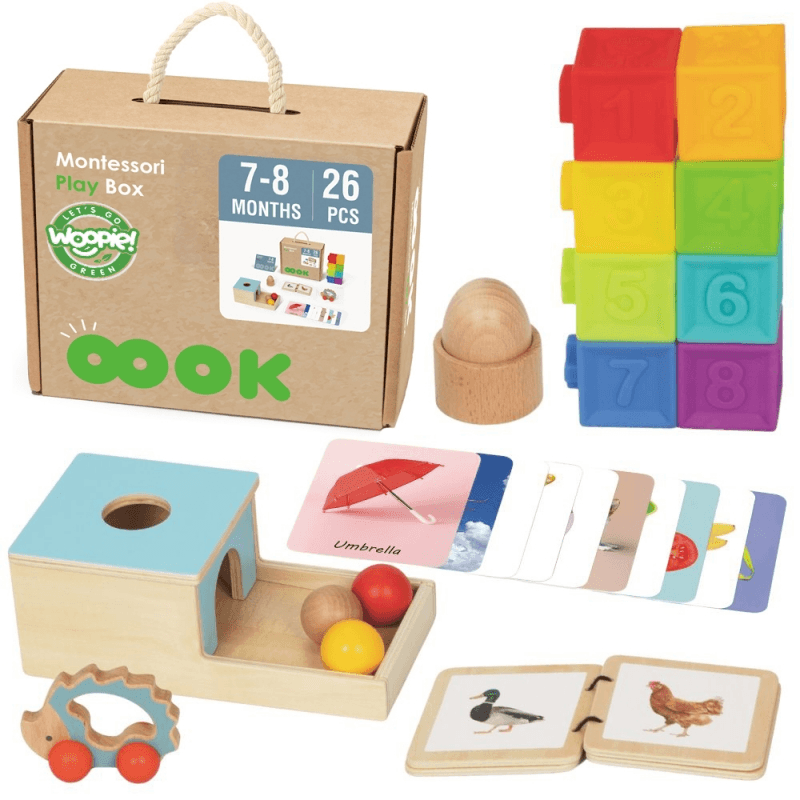 ECO Sanselegetøj gaveboks 418 mdr  26 dele