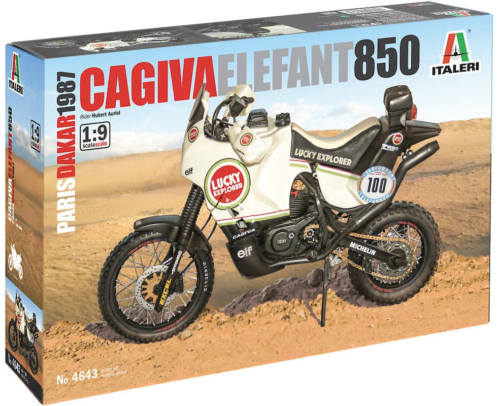 Cagiva Elefant 850 Paris-Dakar 1987 - 1:9