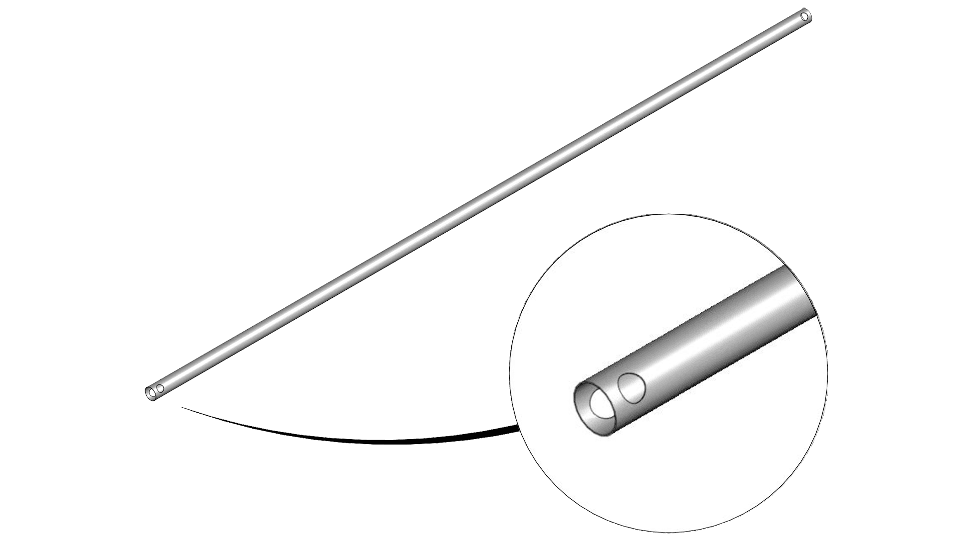 Rør 19 x 770 mm PALLERAMMER/EGNE BEDE