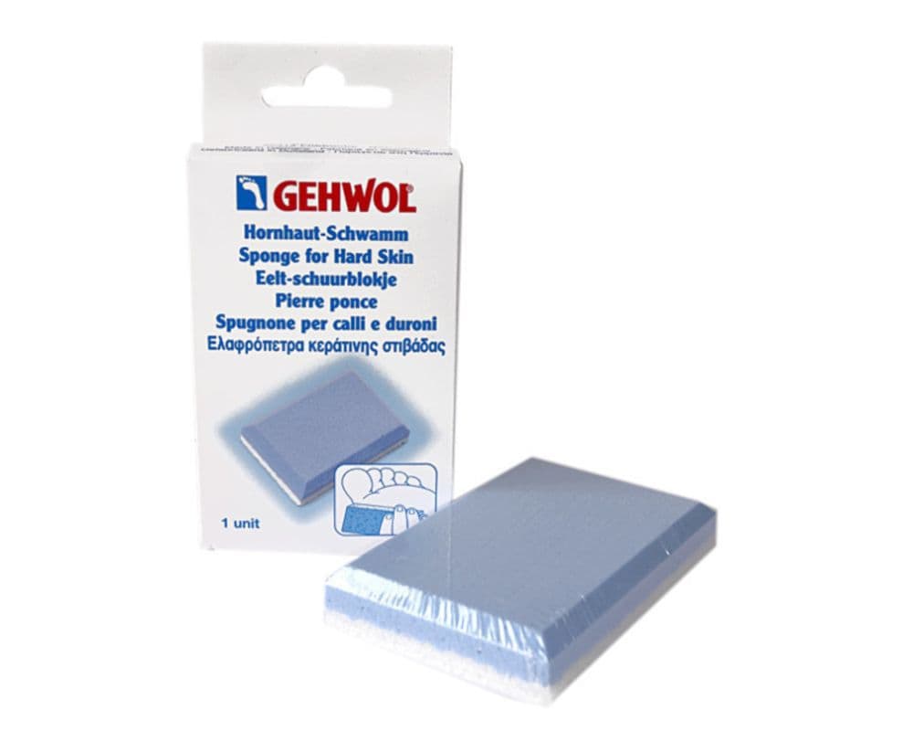 Gehwol hårdhudssvamp, 8,5 x 5,5 x 1,8 cm