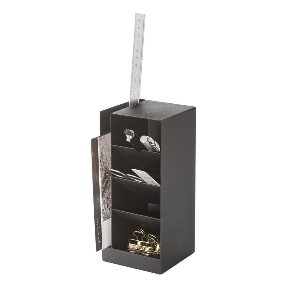 Yamazaki Penneholder til skrivebord, sort