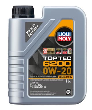 Engine oil Liqui Moly Top Tec 6200 0W-20 C5 5L