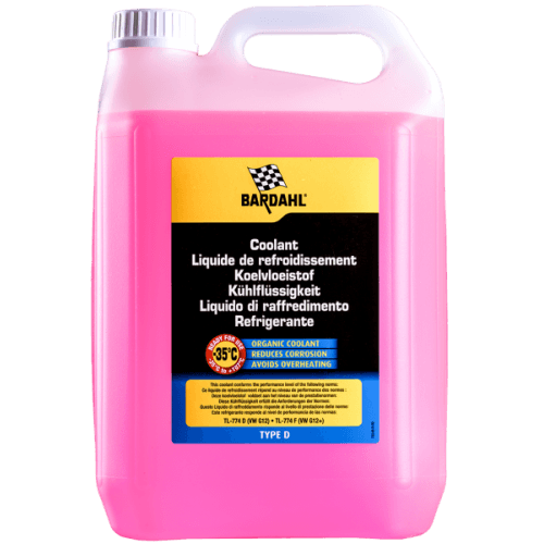 Bardahl Rød kølervæske (VW G12)+ 5 ltr