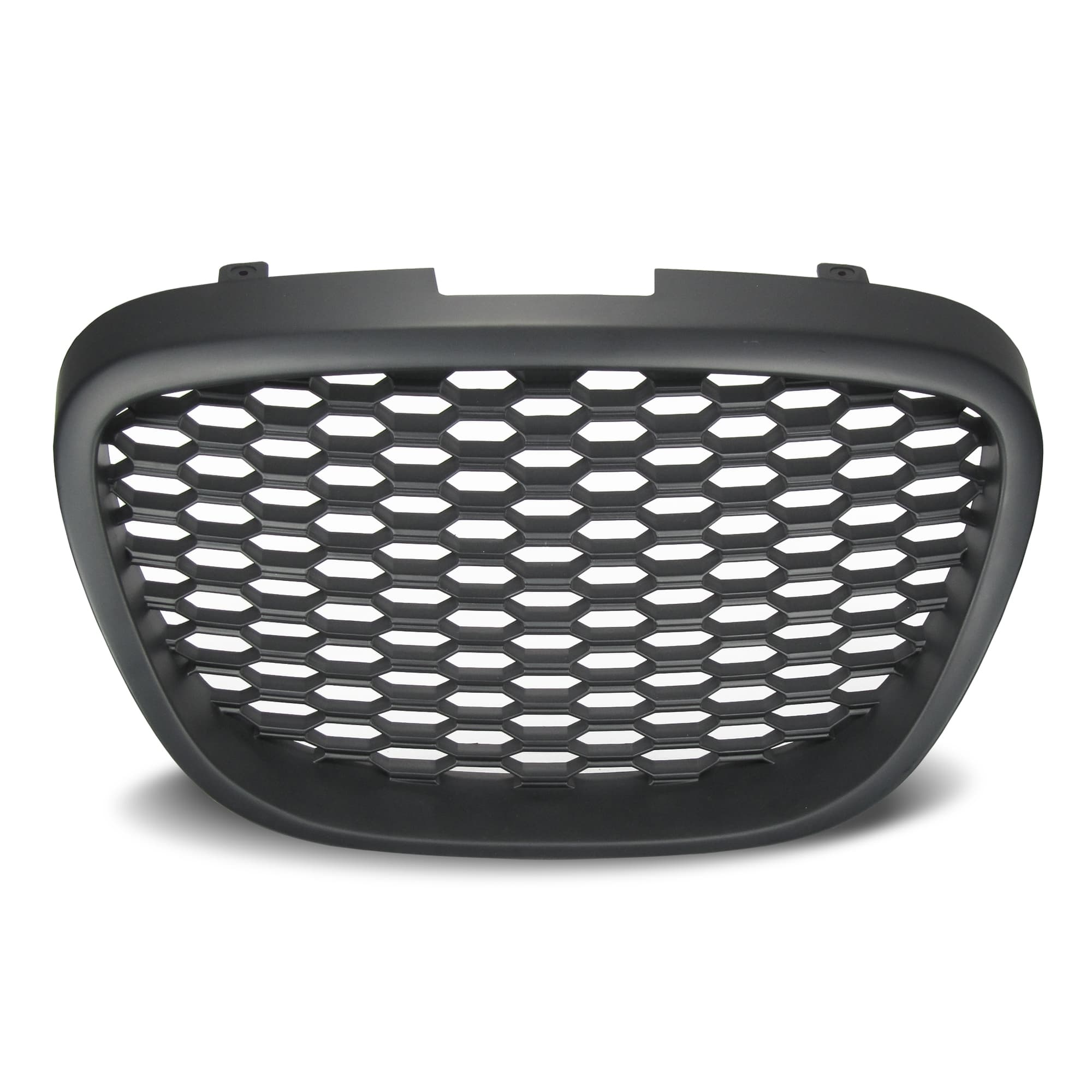 JOM Frontgrill med hony comb gitter sort til Seat Altea 1P årgang 2004-2009 - uden logo