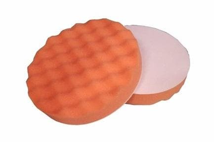Orange Polerpude 130mm Vaflet - Medium ø 200 mm