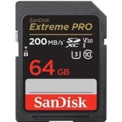 SanDisk Extreme Pro SDXC 64GB 200MB/s