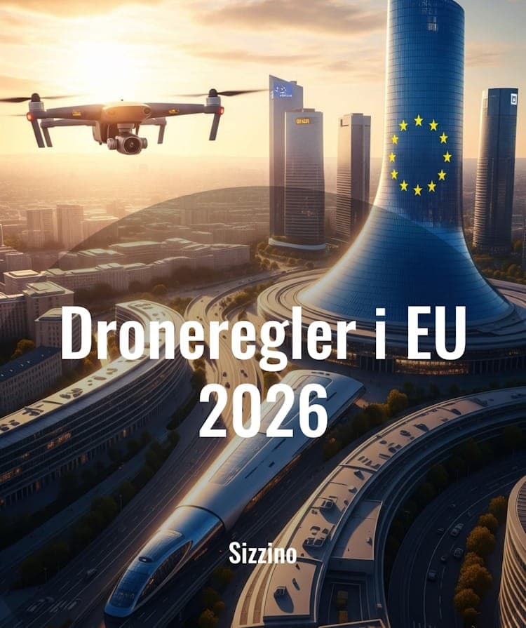 Droneregler i EU 2026