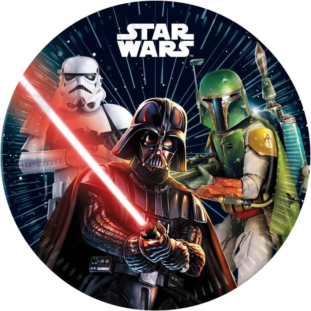 Star Wars paptallerkner 8 stk. - Galaxy