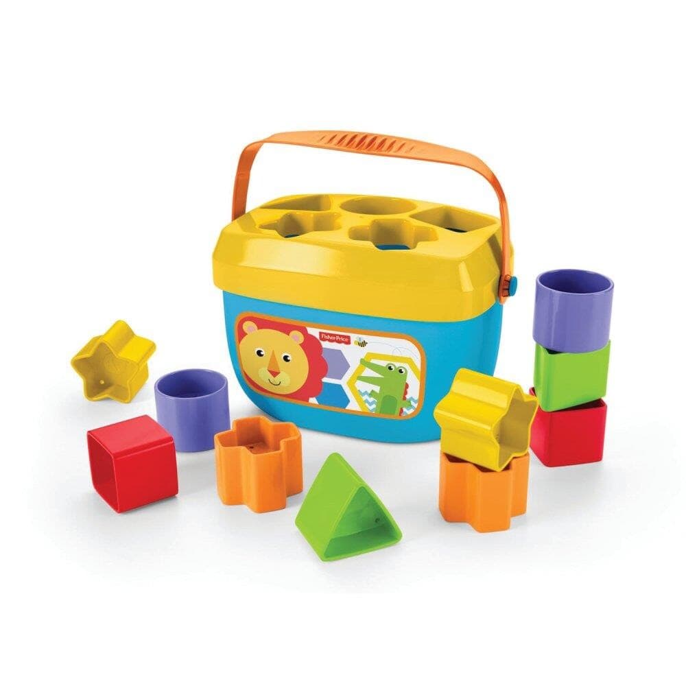 Puttekasse Fisher-Price i plast m. hank