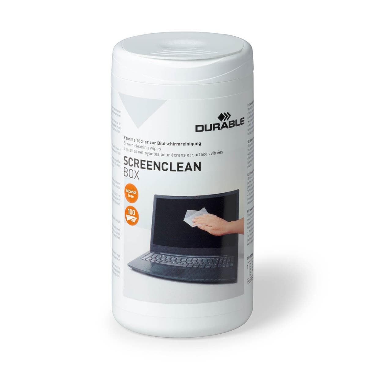 Renseservietter Screenclean Box, 100stk/pak
