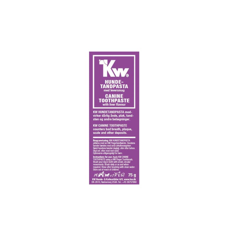 KW Hundetandpasta 75 gram