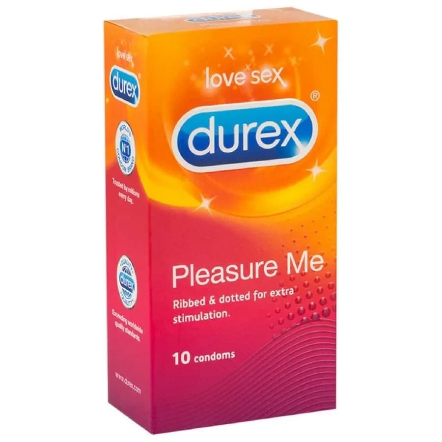 Durex Pleasuremax/Pleasure Me 10 stk