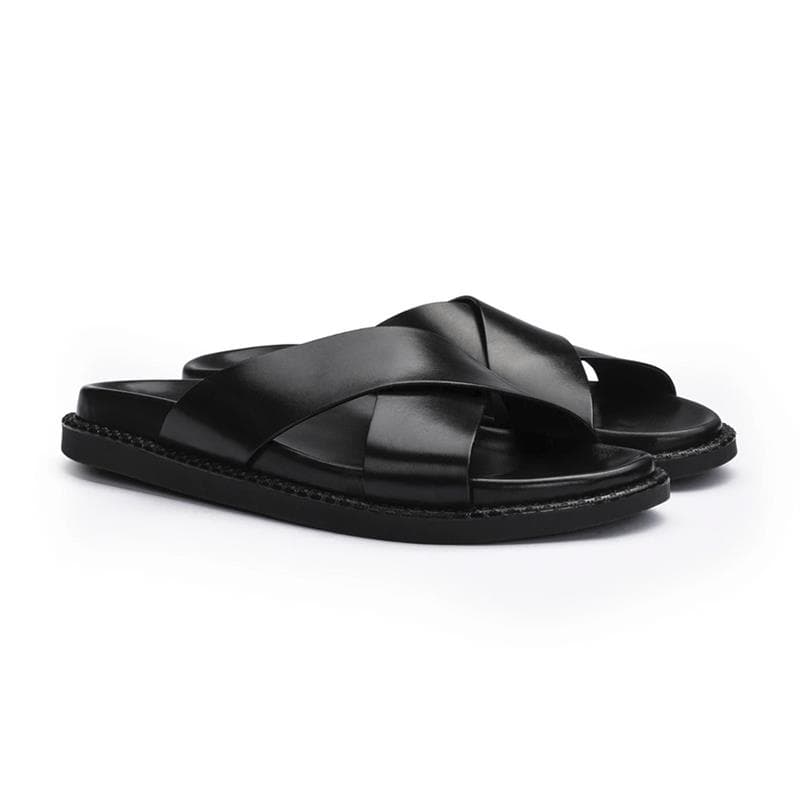 LLOYD TRAVA Herre Sandal BLACK Str. 40