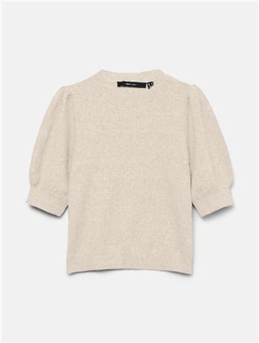 Vero Moda Strik til dame - blød og anvendelig strik til hverdagen Brich/MELANGE